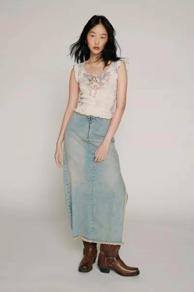 Kimchi Blue Kimchi Blue Rae Flutter Sleeve Tee 3