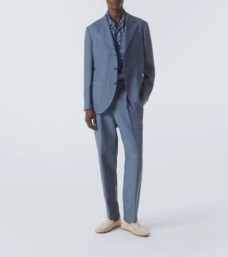 Brunello Cucinelli Suede slip-on shoes 2