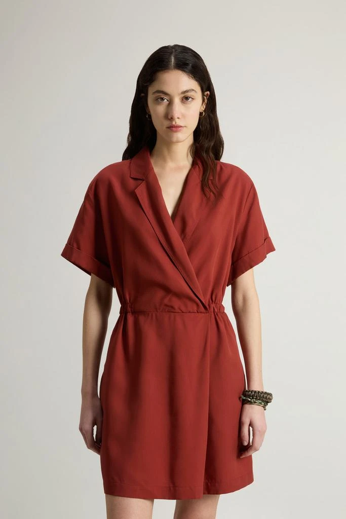 Woolrich Tencel Dress - Women - Red 1