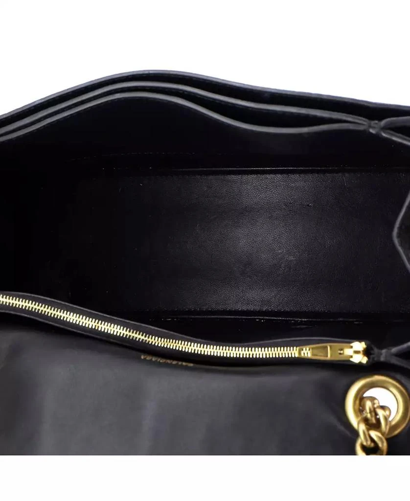 Pre-Owned Balenciaga Medium Crush Chain Flap Bag Leather 6