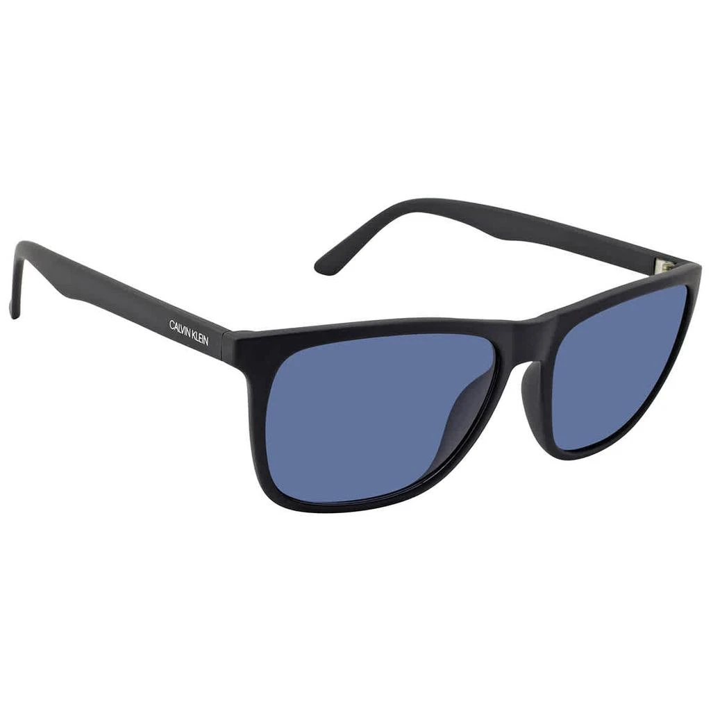 Calvin Klein Blue Rectangular Men's Sunglasses CK20520S 001 57 2