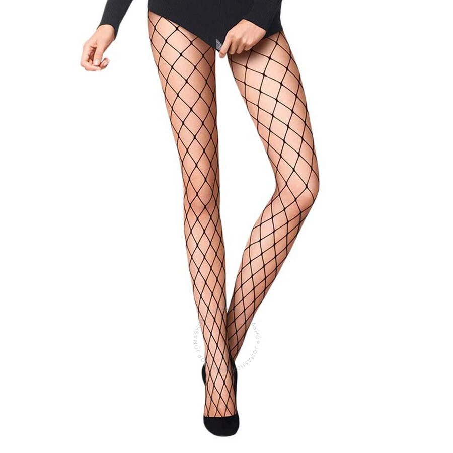 Wolford Wolford Ladies Black Kaylee Tights, Size Medium 1