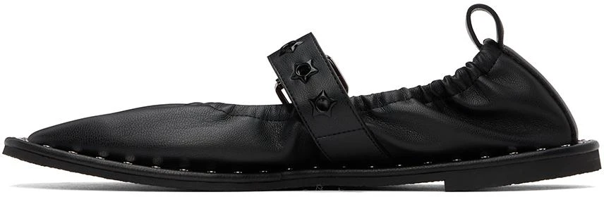 Stella McCartney Black Falabella Star-Studded Ballerina Flats 3