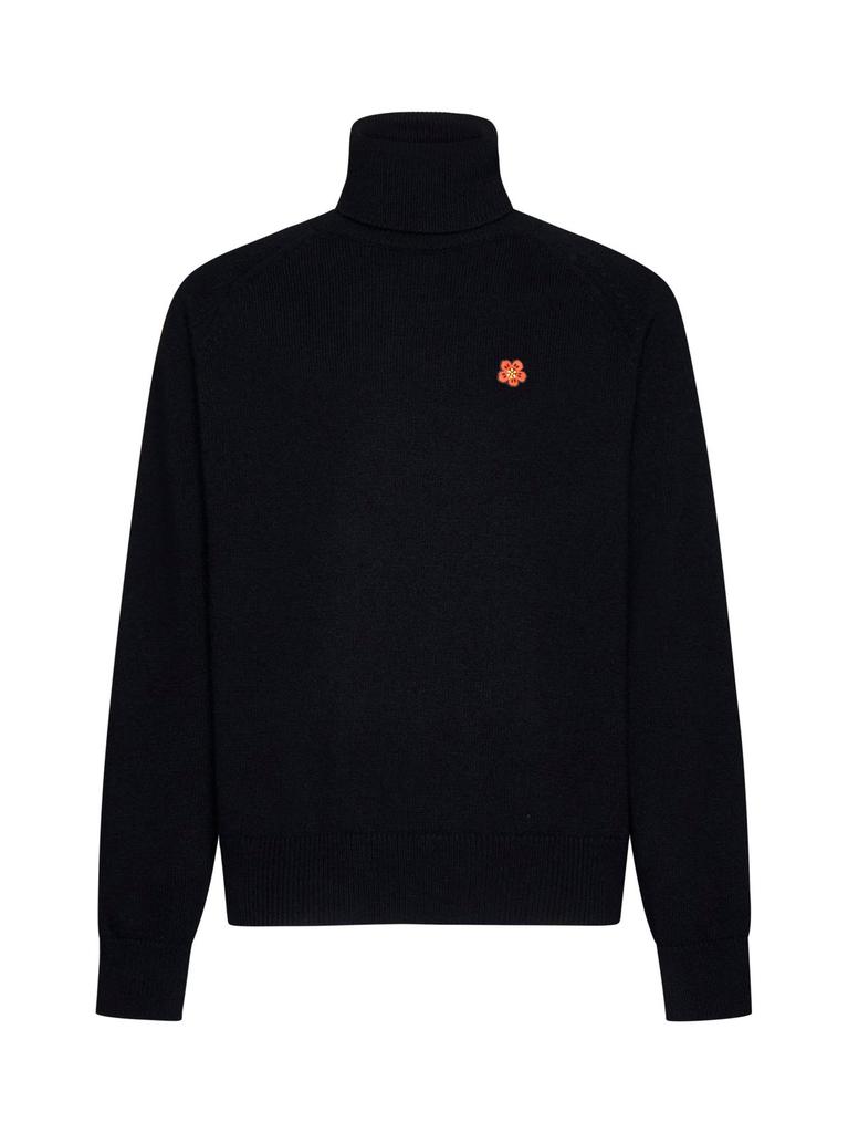 【送料&関税込】Kenzo Boke Flower Embroidered Crew Neck Jump Kenzo Boke Flower Embroidered Crew Neck Jumper - Sweaters