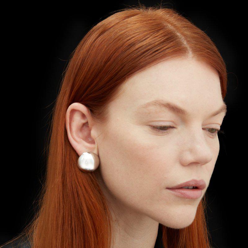 MING YU WANG Donna Earrings Silver