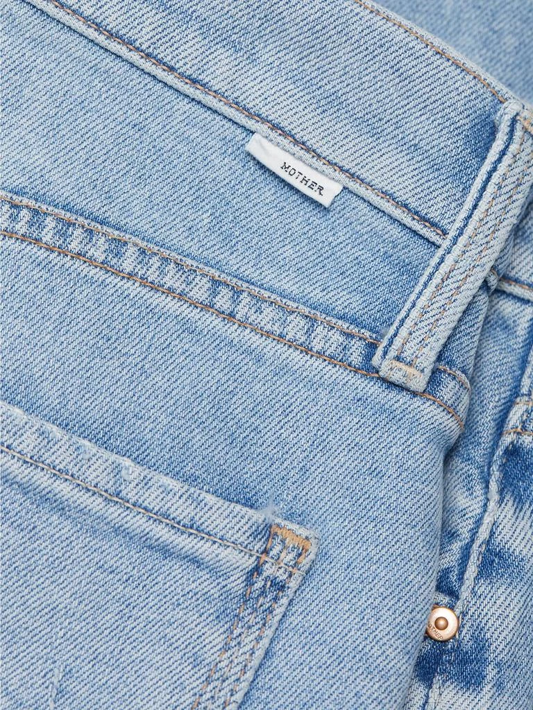 MOTHER The Rambler High-Rise Stretch Wide-Leg Jeans 7
