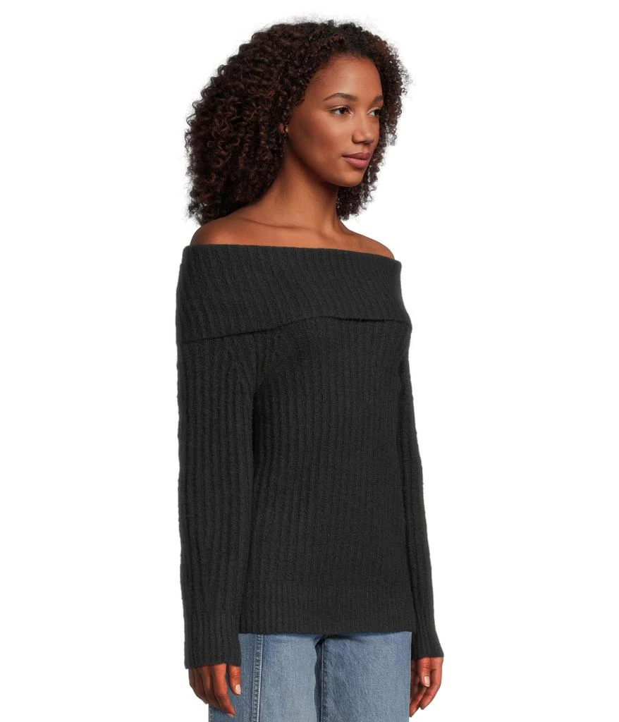 Madewell Marl Cozy Cotton Richmond Off-The-Shoulder 2