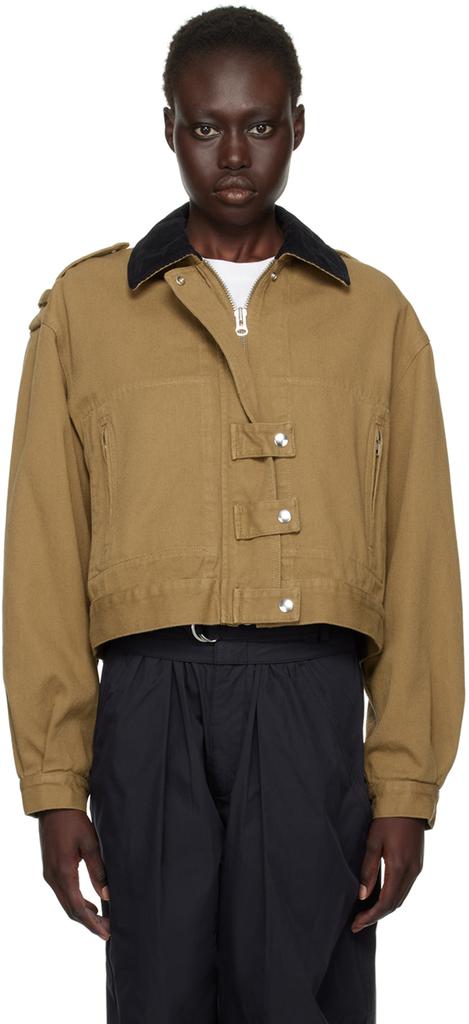 【関税&送料込】Isabel Marant Jilinka Jacket Isabel Marant Khaki Julie Jacket - Jackets - Free Shipping