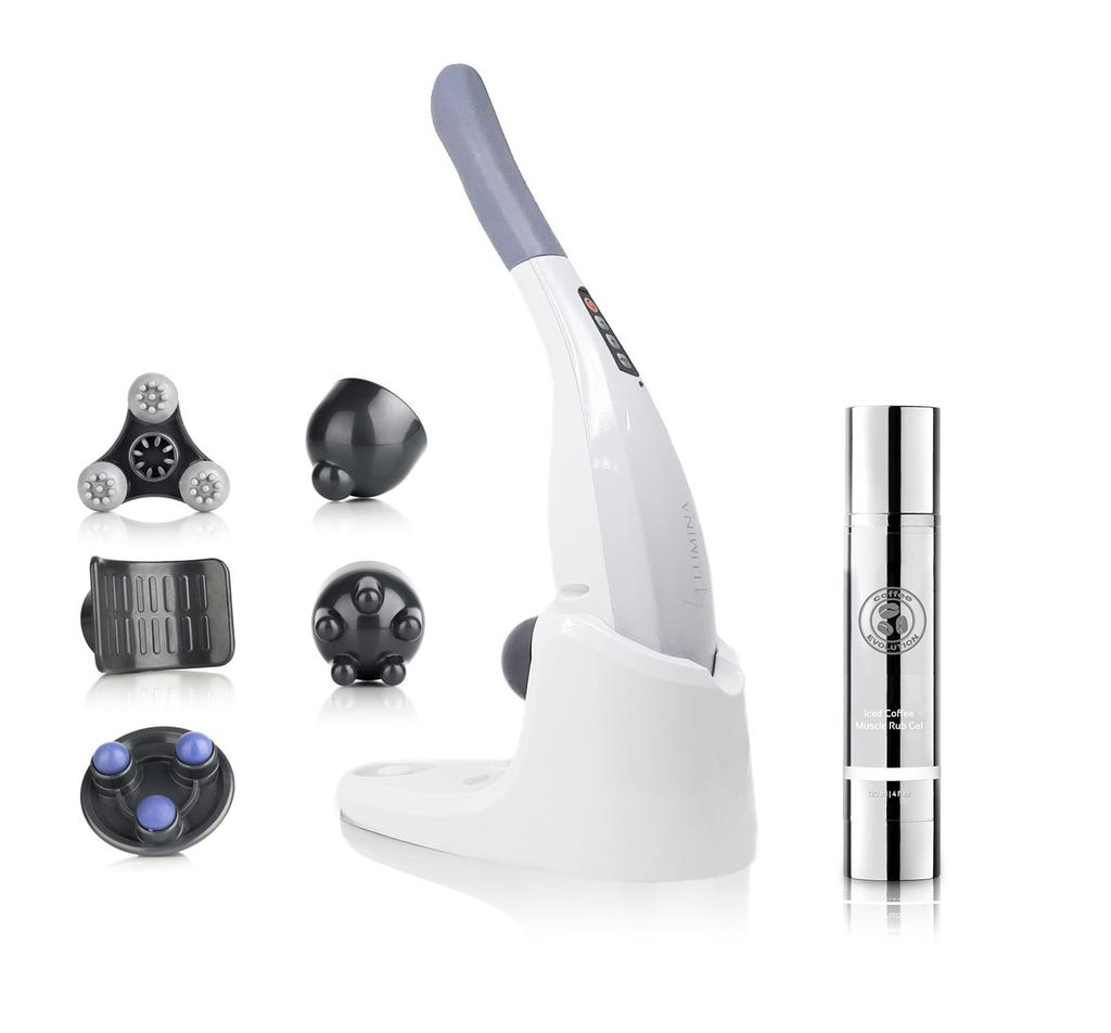 LUMINA NRG Hammer NRG Body Massager with Muscle Rub Gel
