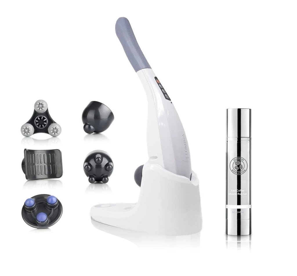 LUMINA NRG Hammer NRG Body Massager with Muscle Rub Gel 1