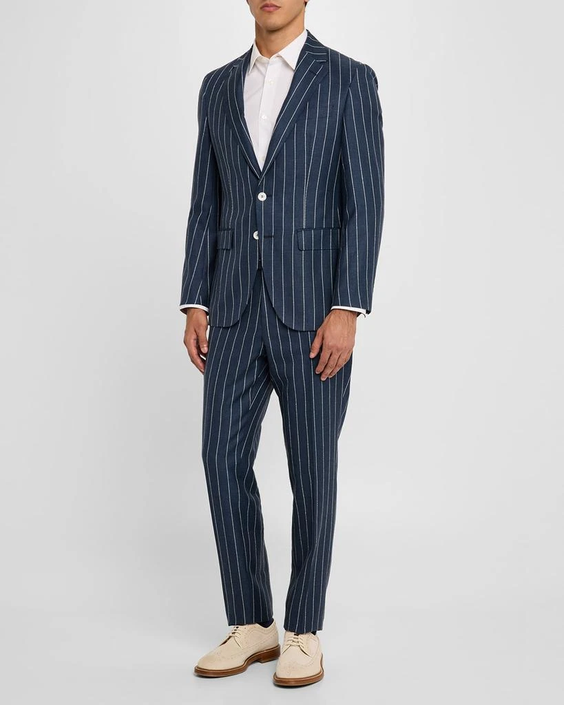 Hugo Boss Men's Hairline Stripe Two-Piece Suit 2