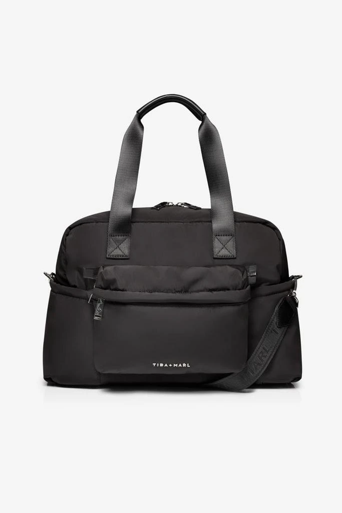 Tiba + Marl Phoenix Eco Holdall Changing Bag Black