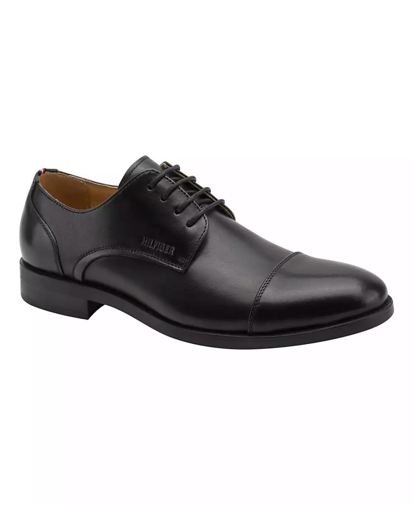 Tommy Hilfiger Men's Creagan Leather Derby Dress Shoes