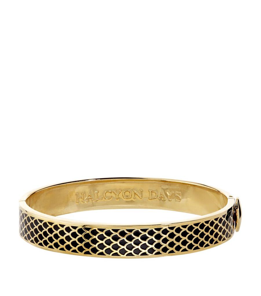 Halcyon Days Gold-Plated Salamander Bangle