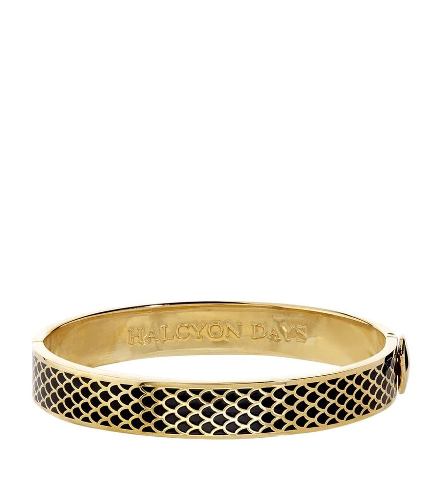 Halcyon Days Gold-Plated Salamander Bangle 1