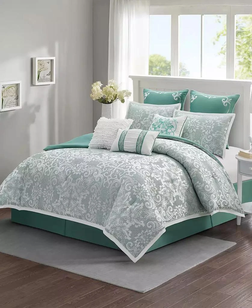 Stratford Park Barvina Damask 9-Pc. Comforter Set 5