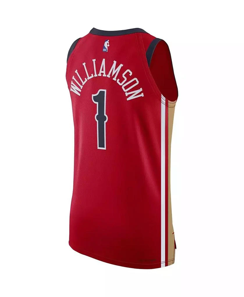 Jordan Men's Zion Williamson Red New Orleans Pelicans Authentic Jersey - Association Edition 2