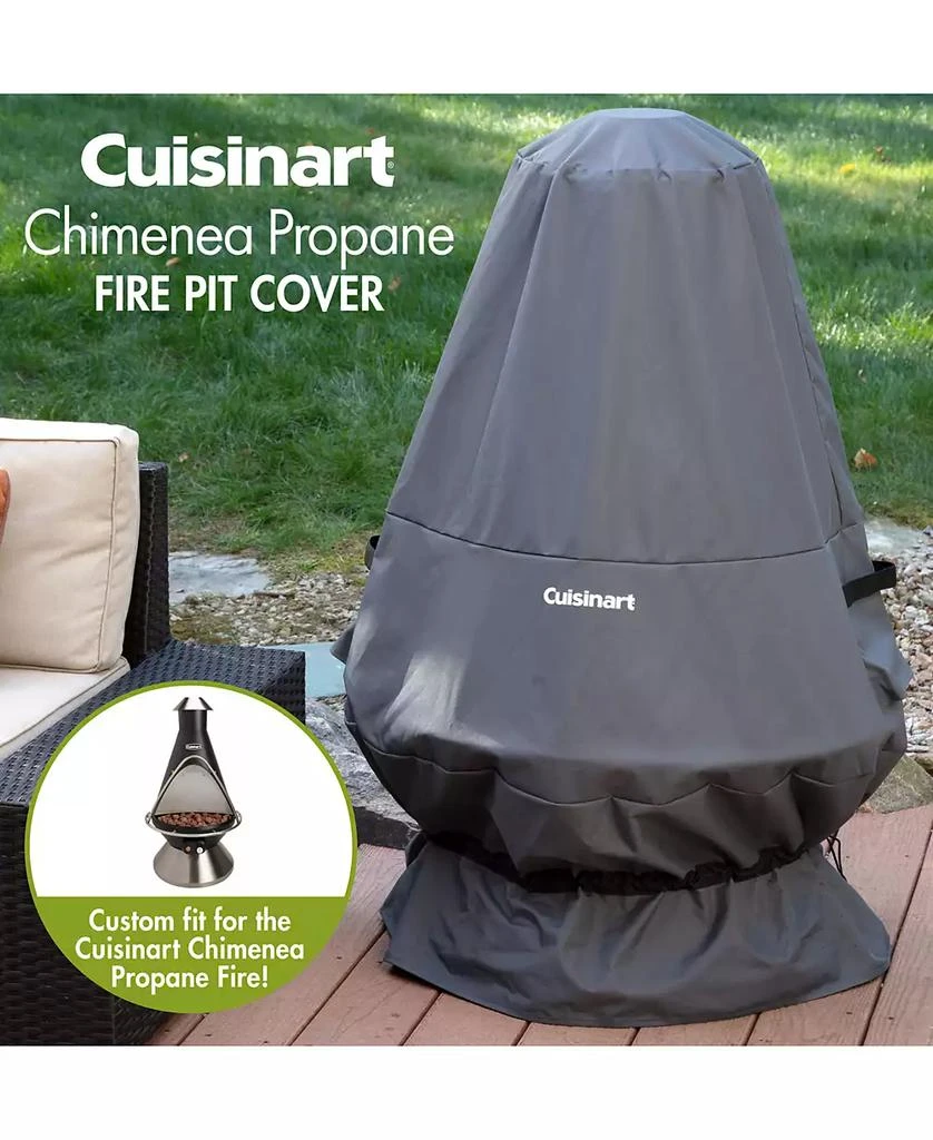 Cuisinart CHC-601 Lightweight Chimenea Propane Fire Pit Cover 3