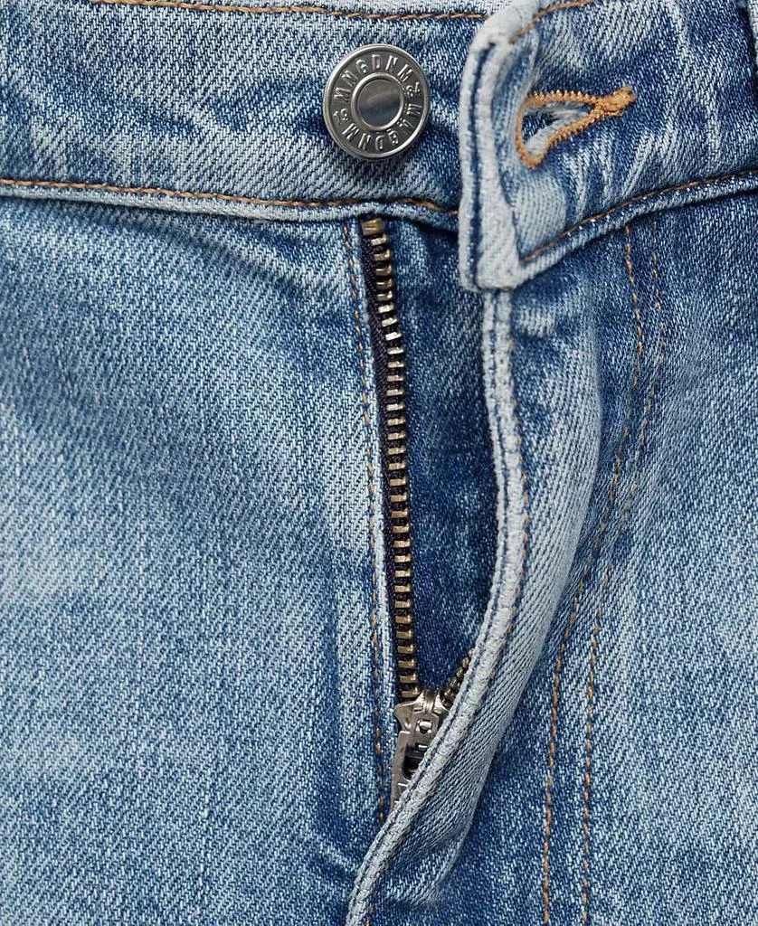 Mango Women's Claudia Slim Crop Waxed Jeans 3