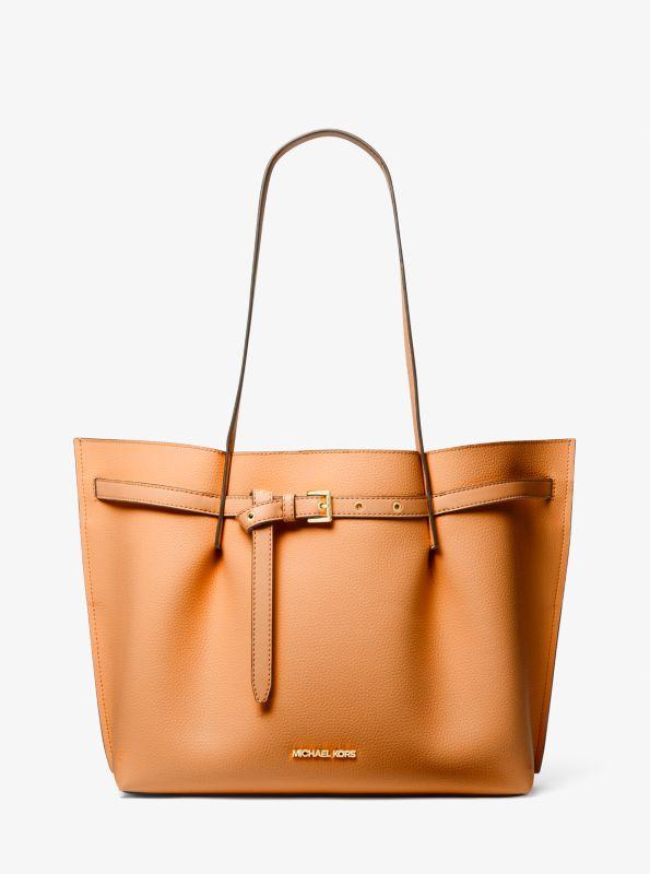 michael_kors Emilia Large Pebbled Leather Tote Bag