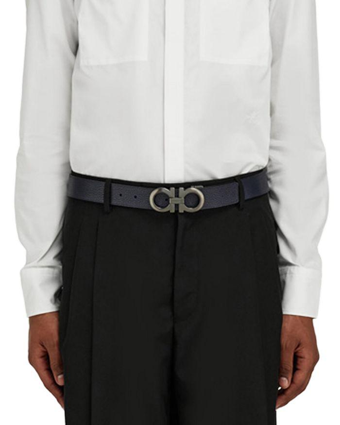 Salvatore Ferragamo Men's Reversible Leather Belt