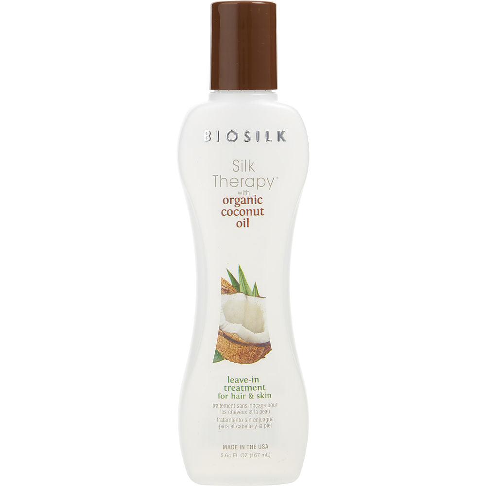 Biosilk By  Silk Therapy With Organic Coconut Oil Leave In Treatment 5.6 Oz Women
