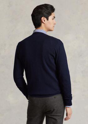 Ralph Lauren Ralph Lauren Washable Wool V Neck Sweater