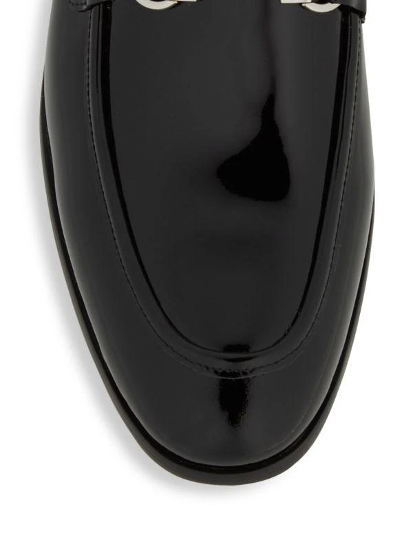 Saks Fifth Avenue New Last Patent Leather Loafers 4