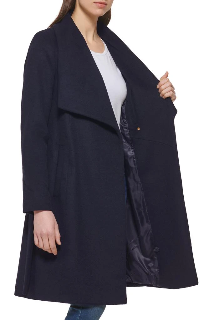 Cole Haan Signature Slick Wool Blend Wrap Coat 6