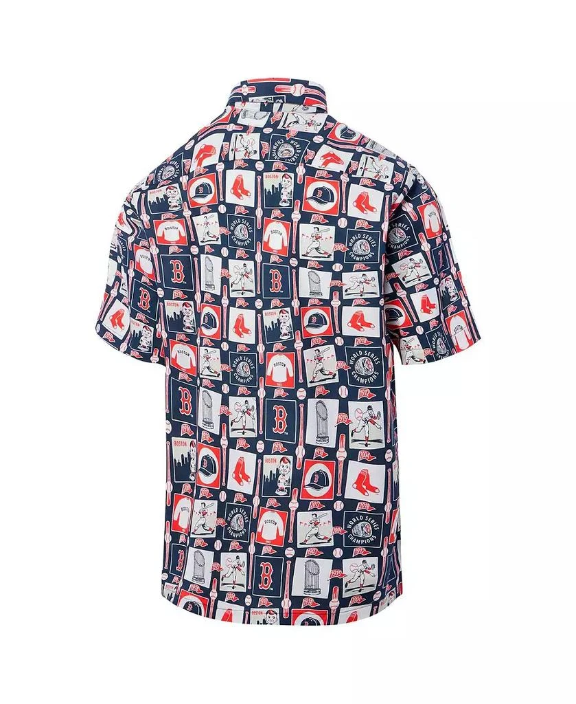 Reyn Spooner Men's Navy Boston Red Sox Champions Scenic Button-Up Shirt 3