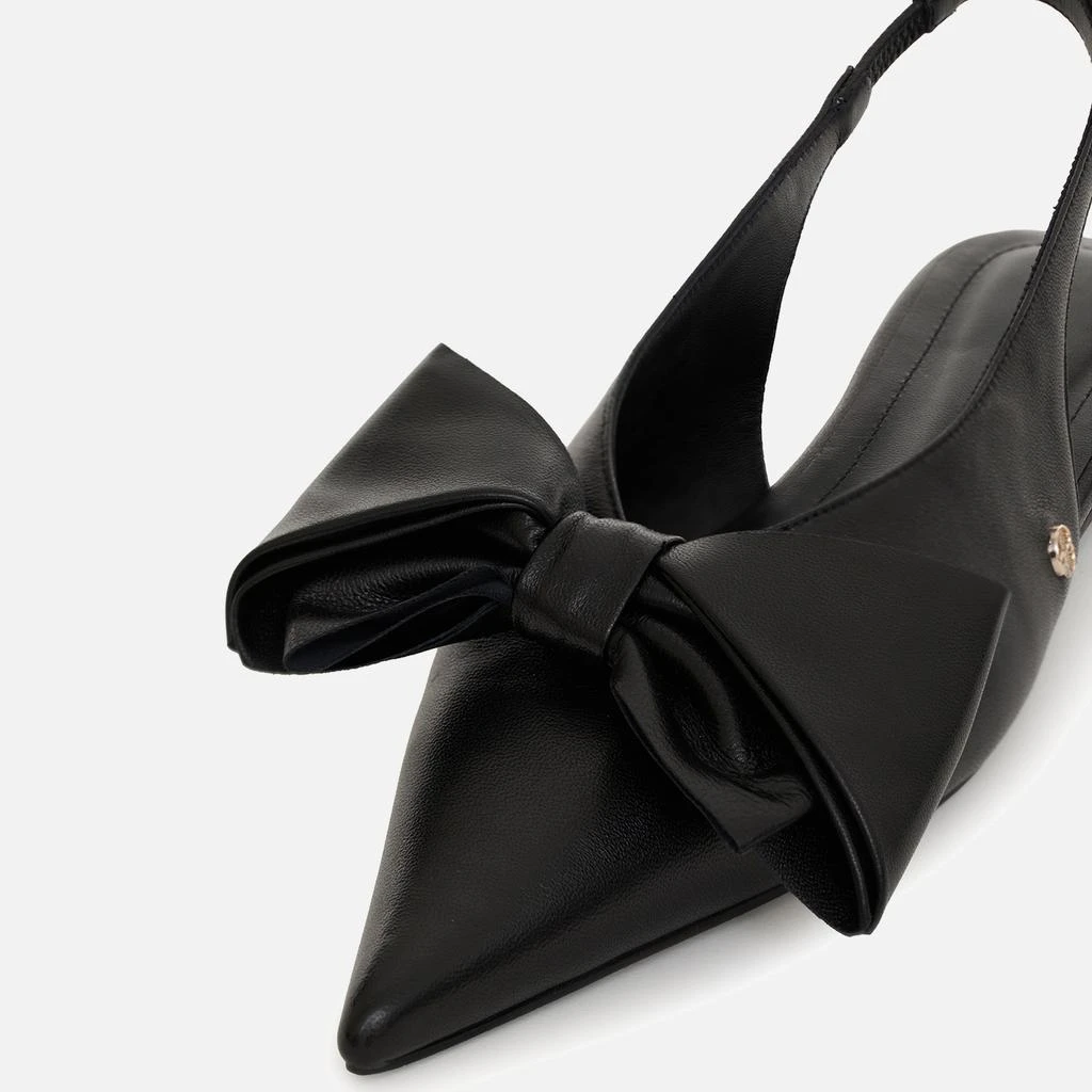 ANINE BING Women's Nina Slingback Leather Pumps 4