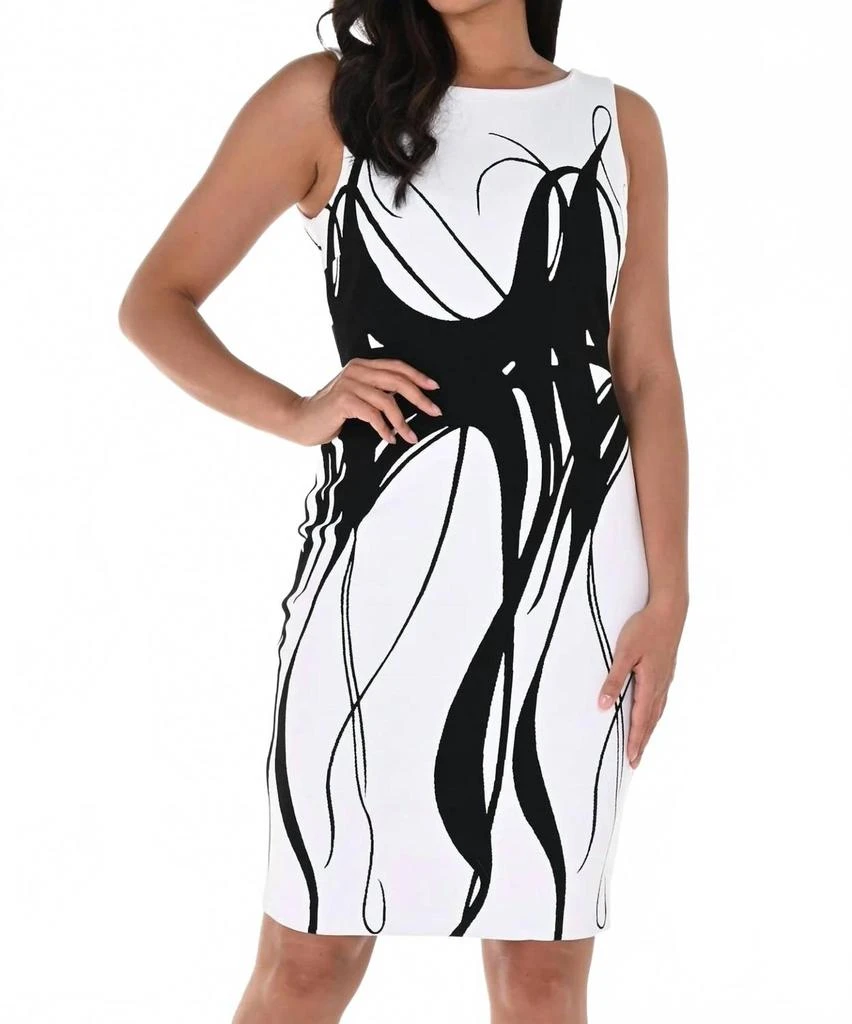 Short Sleeve Tia Midi Dress In Ivory/black On Sale Now with Up to 40% Off | Discover Exclusive Deals & Savings at BeyondStyle Authentic Cala de la Cruz women|clothing|dresses with Short Sleeve Tia Midi Dress In Ivory/black On Sale Now with Up to 40% Off | Discover Exclusive Deals & Savings at BeyondStyle Authentic Cala de la Cruz women|clothing|dresses with