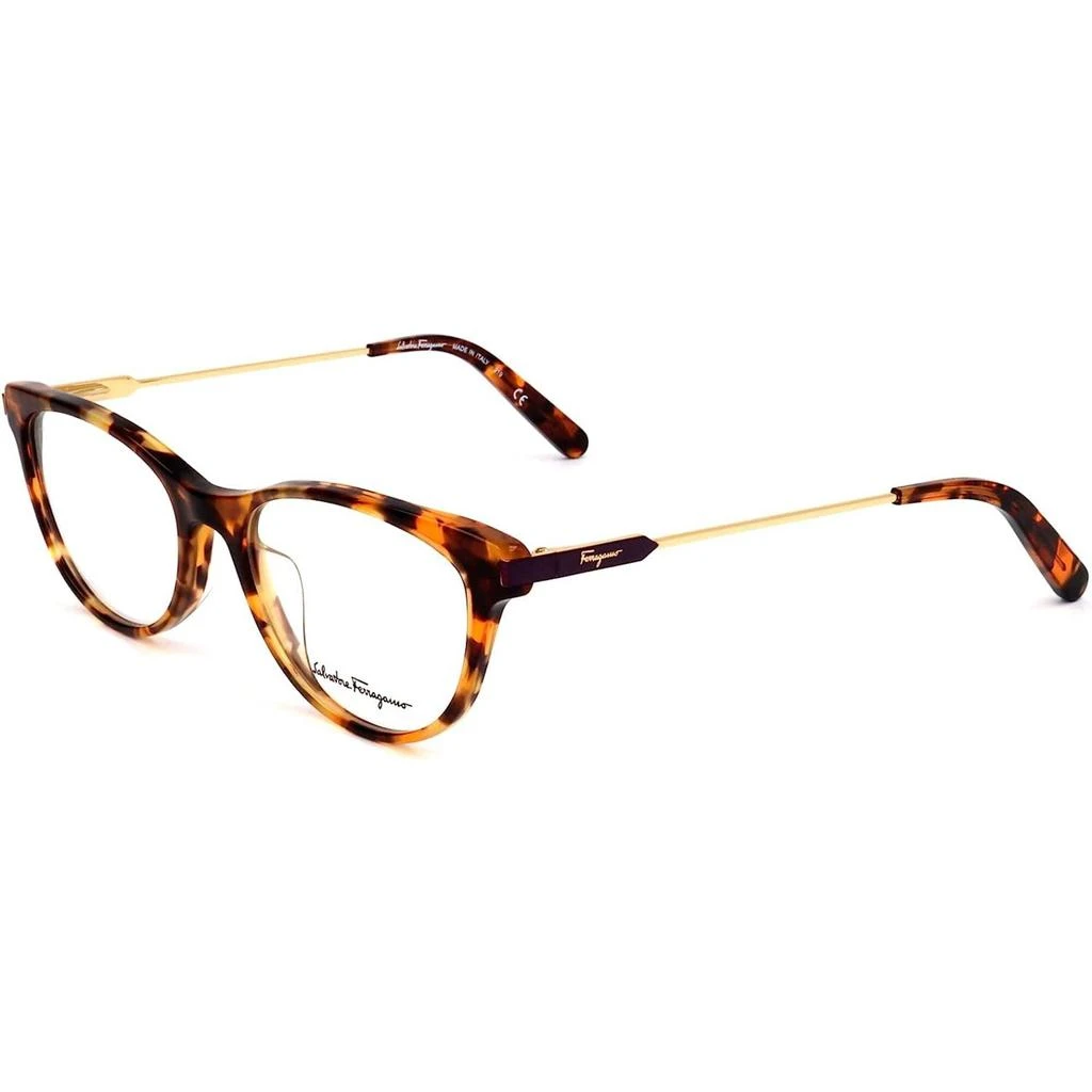 Salvatore Ferragamo Salvatore Ferragamo Women's Eyeglasses - Rust Havana | SALVATORE FERRAGAMO2852 638 1