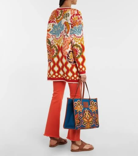 ETRO Jacquard wool-blend sweater 3