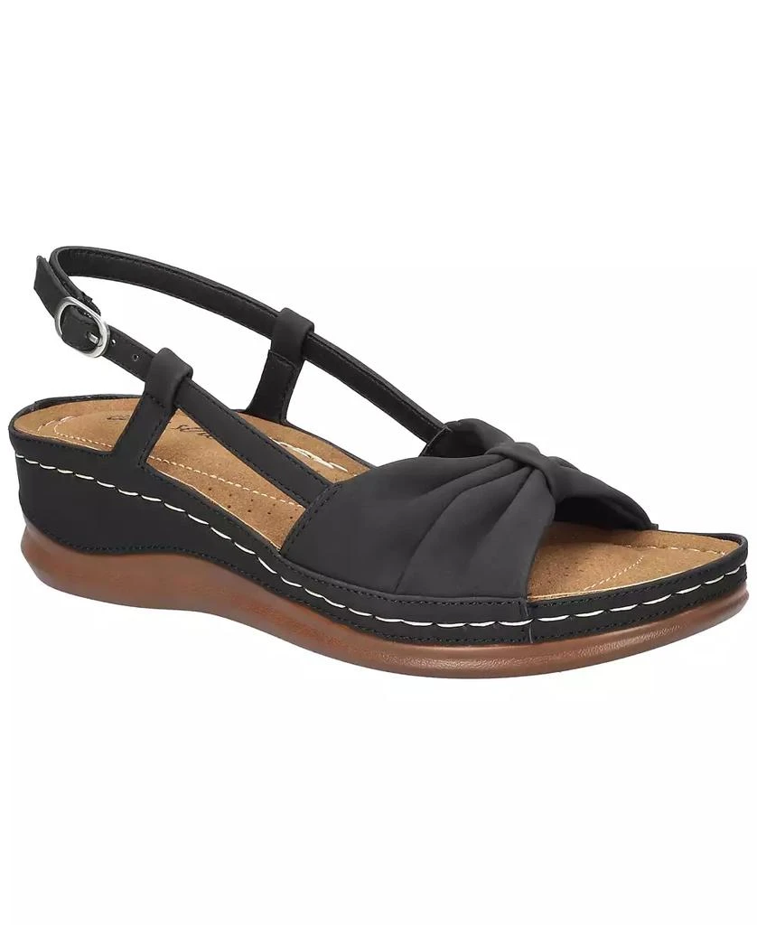 Easy Street Women's Jupiter Comfort Buckle Slingback Sandals 1