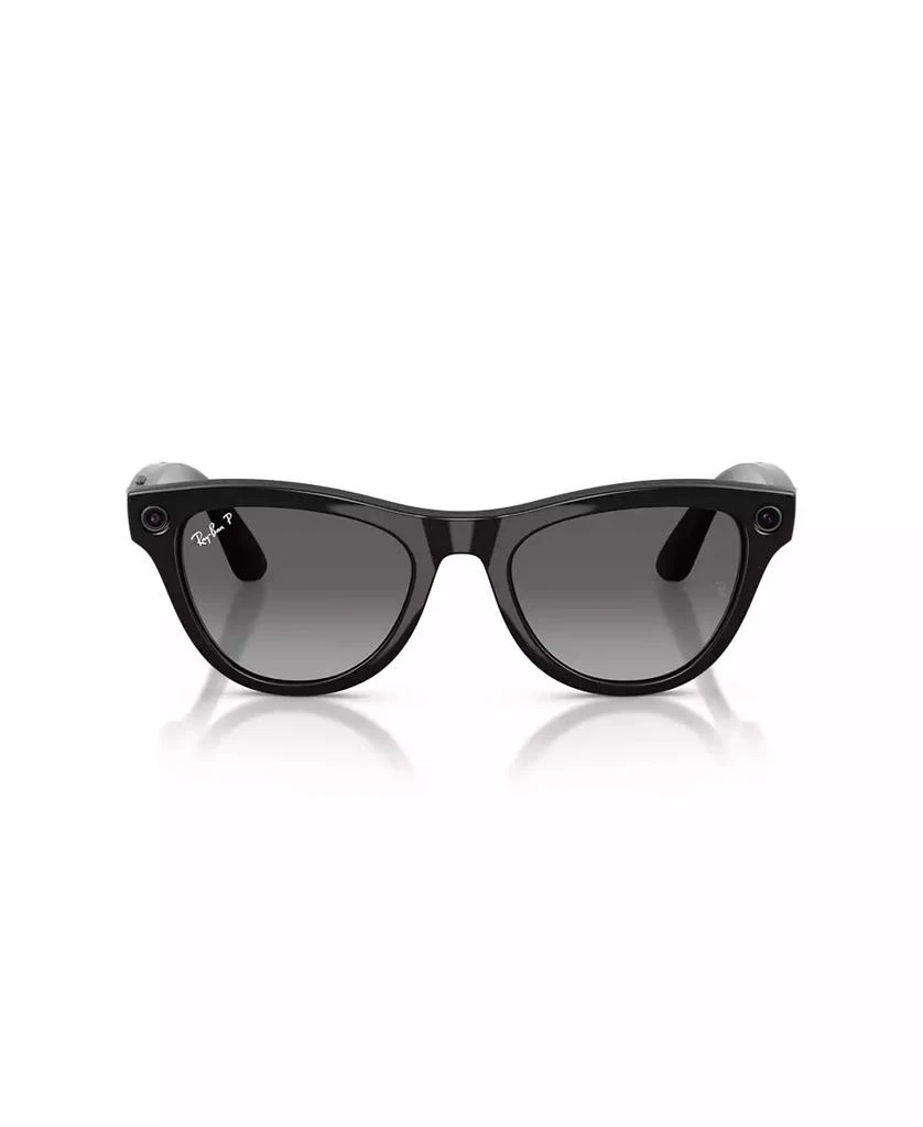 Ray-Ban Unisex Polarized AI Glasses, Meta Skyler RW4014 - GEN 2 2
