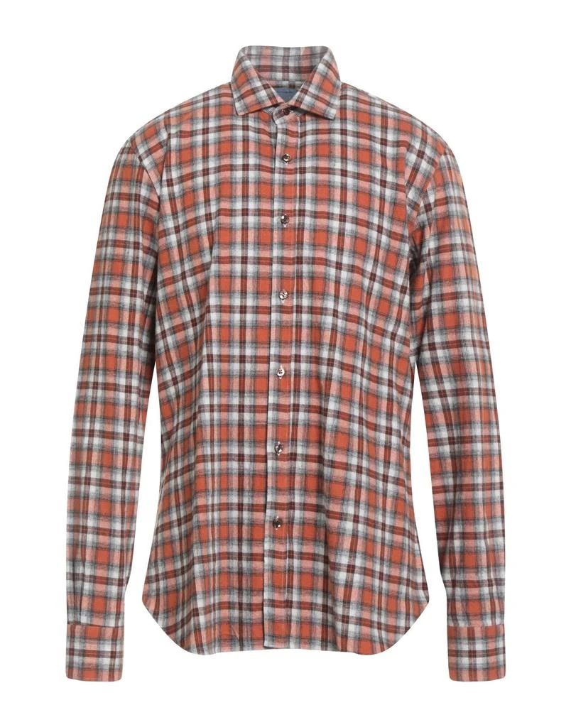 BARBA NAPOLI Checked shirt 1