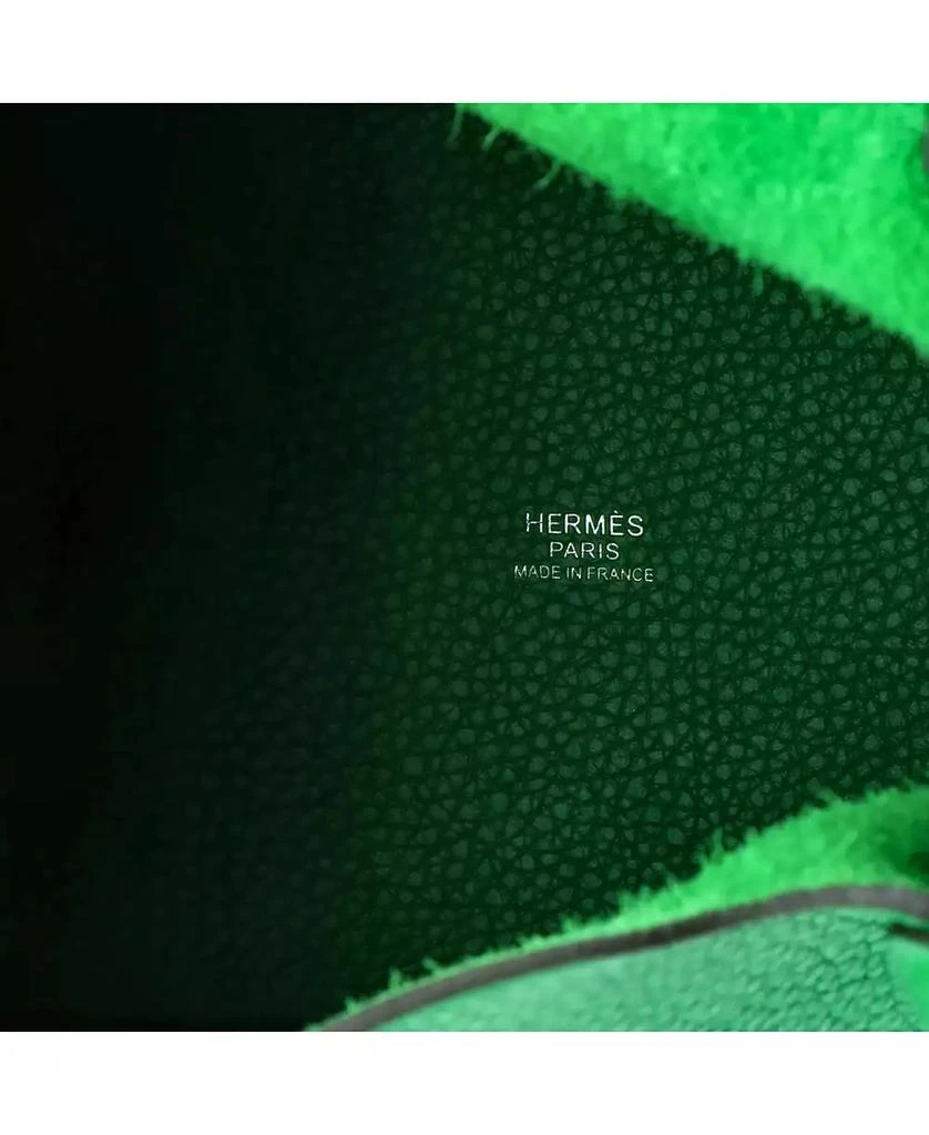 Pre-Owned HERMÉS PM Monochrome Picotin Lock Bag Clemence 5