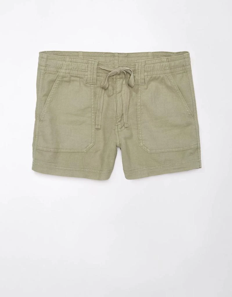 AE AE Dreamy Drape Linen-Blend Carpenter Short 3
