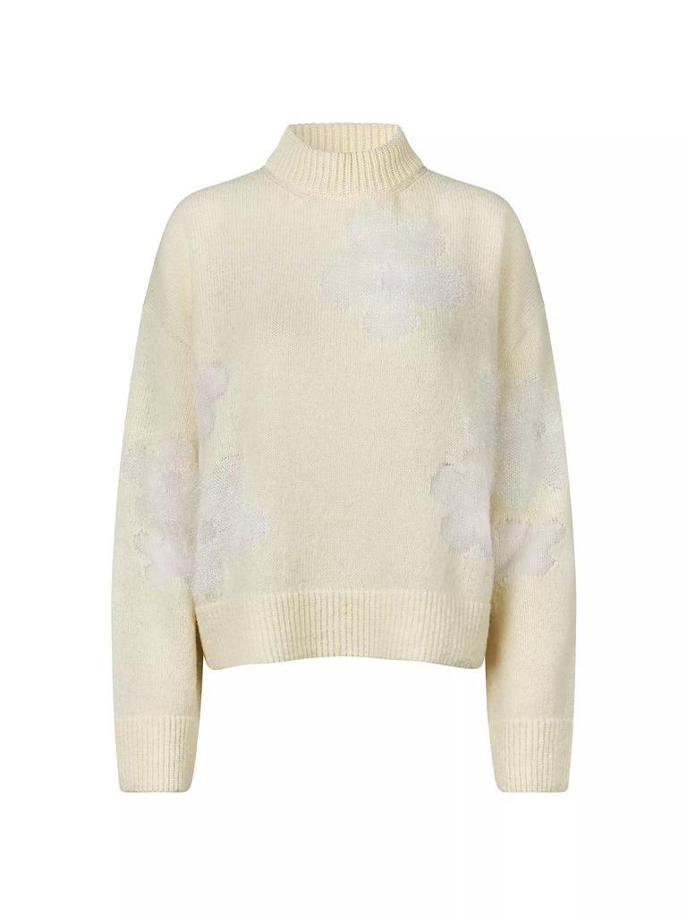 Cecilie Bahnsen Uberta Floral Wool-Blend Sweater