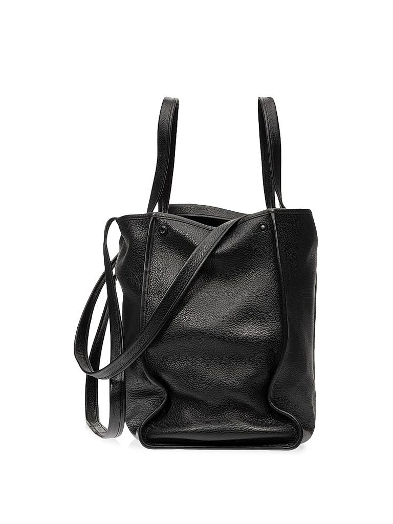 Telfar Large Pebbled Leather Carry Bag 2