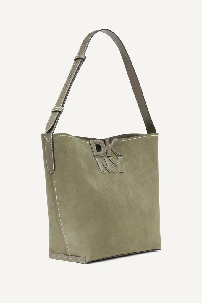DKNY NICOLE LOGO BUCKET BAG