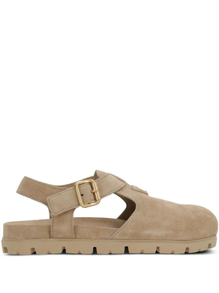 Prada Prada Suede Sandals 1