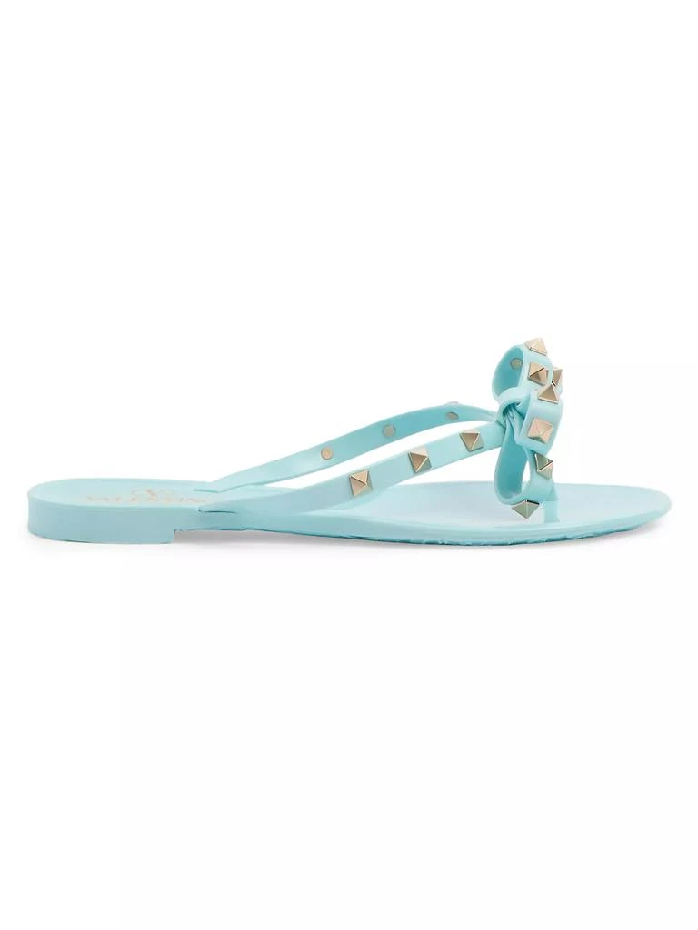 Valentino Rockstud Rubber Slippers 1