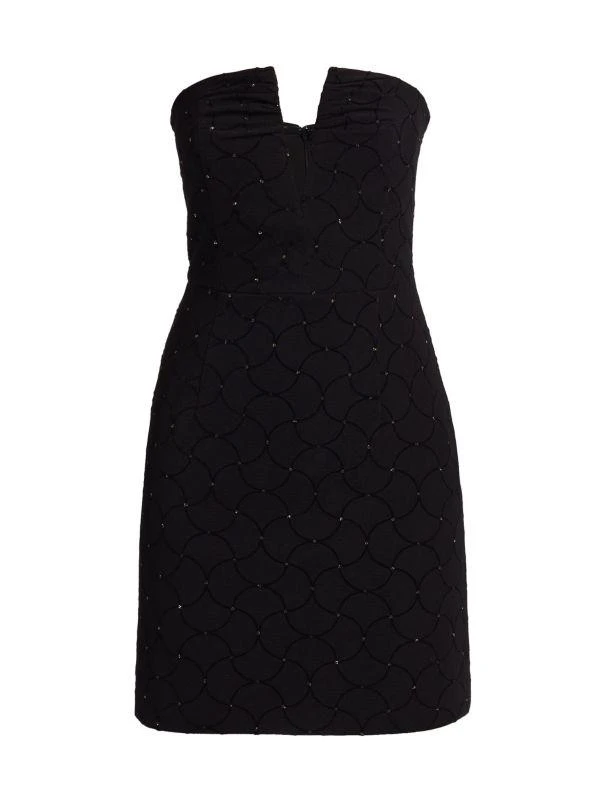 Ramy Brook Boaz Sequined Off-The-Shoulder Minidress 6