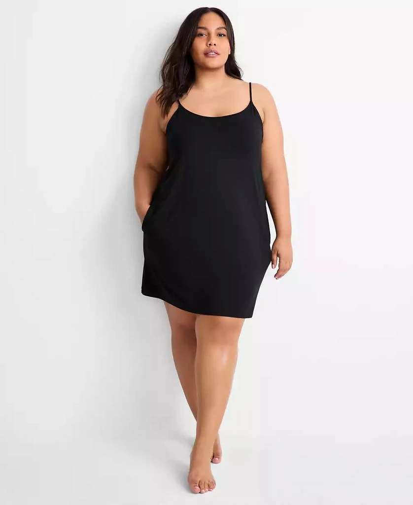 Macy's Women's Solid Shelf-Bra Chemise, Exclusively at Macy's 7