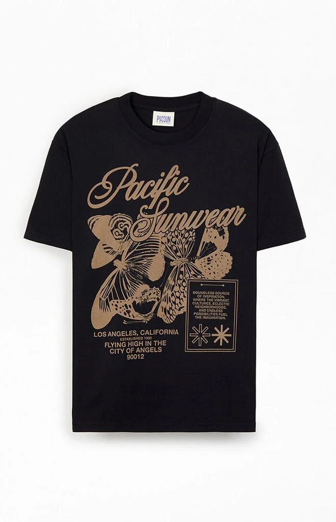PacSun Pacific Sunwear Wings Oversized T-Shirt 1