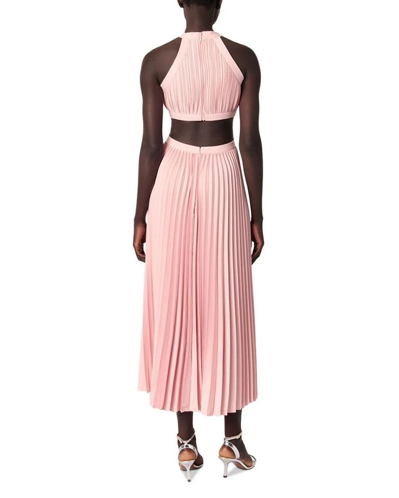 Maje Pleated Maxi Dress 8