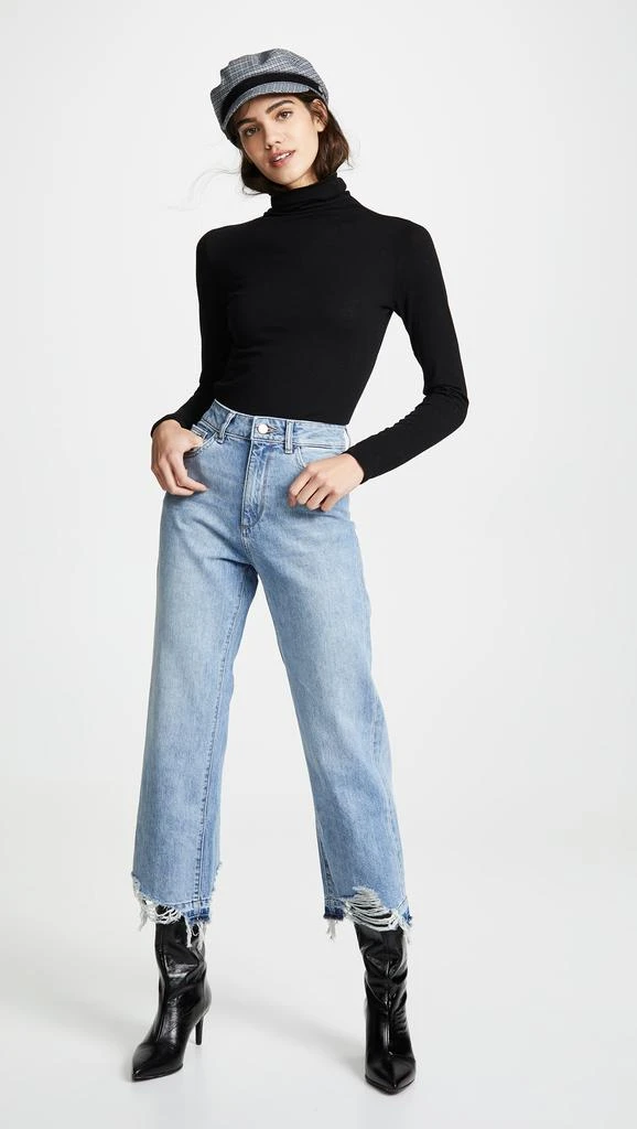 DL1961 Hepburn High Rise Wide Leg Jeans 4