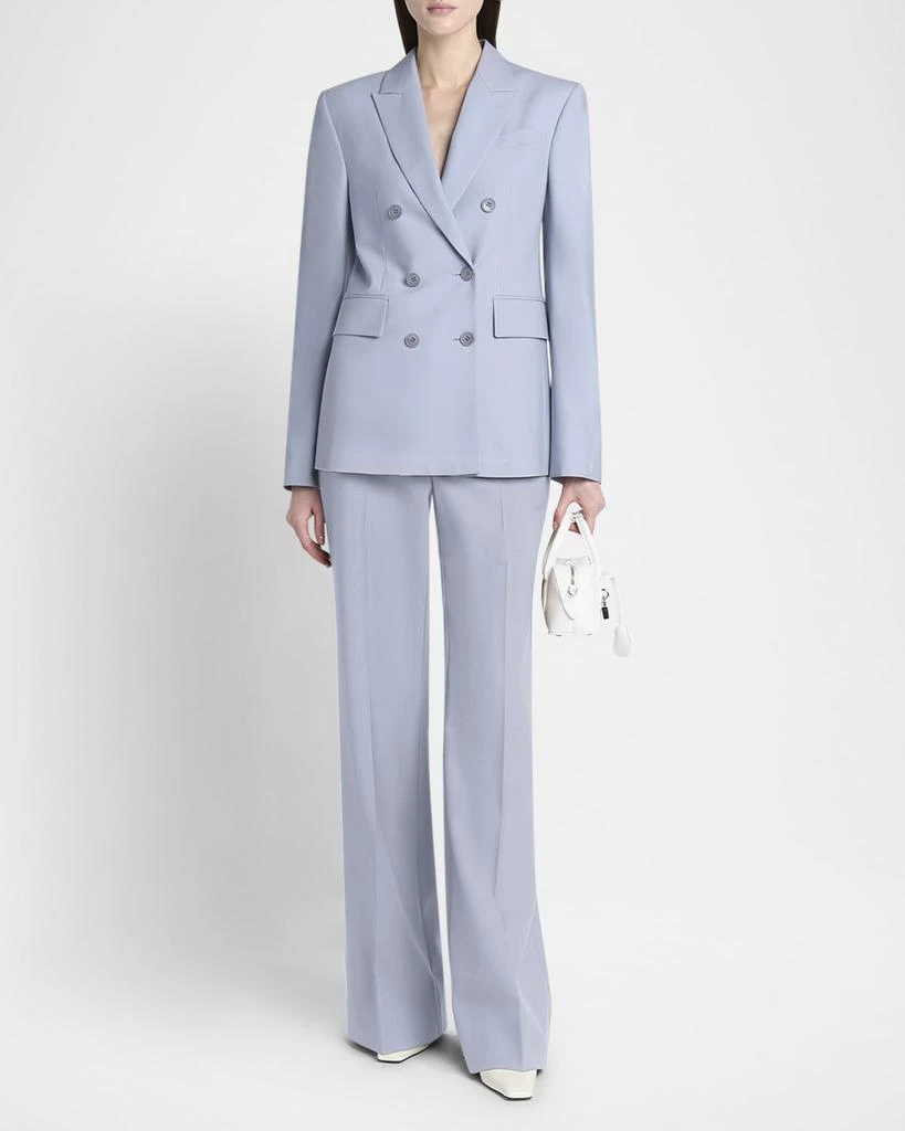 Stella McCartney Flared Suiting Wool Trousers 2